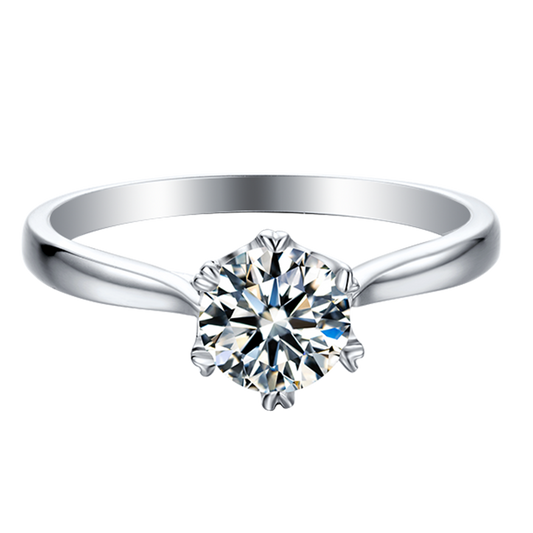 Cherished Vows: 925 Sterling Silver Dainty Wedding Ring